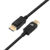 TB DisplayPort kabelis 3m M/M v2.0 80Gbps 16K HDR