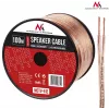 MACLEAN MCTV-512 garsiakalbių kabelis 100m 2x1,5mm² skaidrus OFC ritė