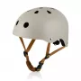 Lionelo LO-HELMET Beige Sand dviračio šalmas – In-Mold PC korpusas, 24 ventiliacijos angos, Headlock reguliavimas, CE EN 1078, L dydis 58-61 cm
