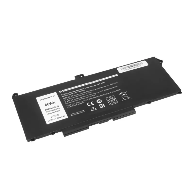 MITSU Battery RJ40G, skirta Dell Latitude 5520 5420 Precision 3560 - 3000 mAh (46 Wh)