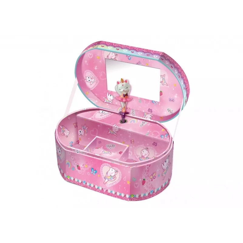 PULIO Ovali muzikos dėžutė - Balerina katė Pecoware