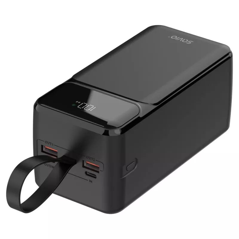 SAVIO BA-14 50000 mAh Power Bank juoda