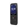 MAXCOM MM282 4G Dual SIM Feature Phone su 2,8 colio ekranu, KaiOS, 1400 mAh baterija, USB-C, Bluetooth 5.1, Wi-Fi Hotspot, 2 MP kamera, FM radiju, juoda