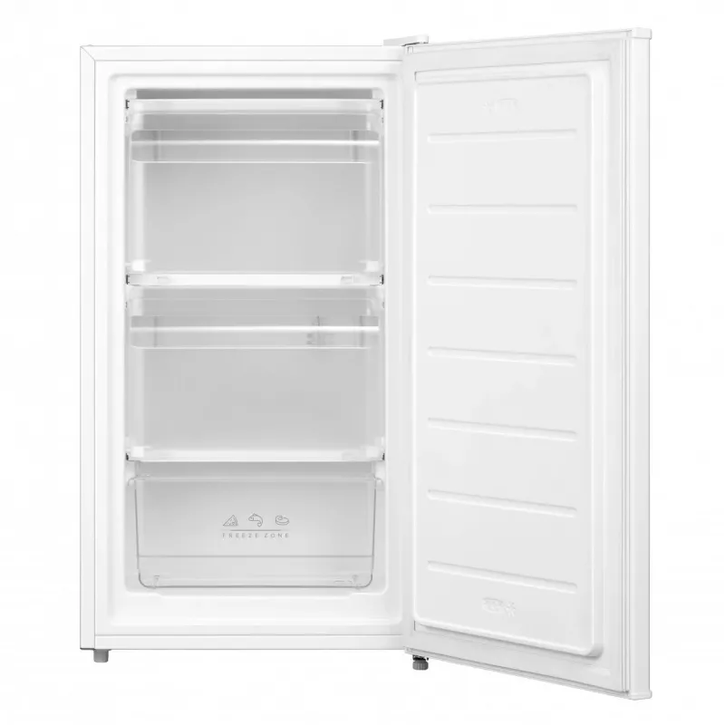 MIDEA MDRD99FZE01 vertikalus šaldiklis, 85L neto, 3 stalčiai, baltas, laisvai pastatomas, energijos klasė F