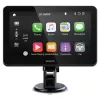 SENCOR SCT M760BWT 7 inch belaidis CarPlay Android Auto 2-DIN multimedijos imtuvas su galinės kameros įvestimi