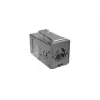 DIGITUS Keystone modulis Cat. 6A, ekranuotas, be įrankių, RJ45, sidabrinis