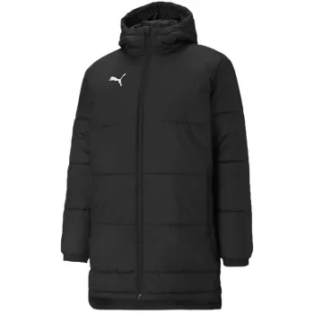 PUMA Bench vyriška striukė juoda 657268 03 - paminkštinta, vandenį atstumianti, reguliaraus kirpimo