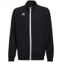 adidas Entrada 22 pristatymo švarkas juodos spalvos H57532 dydis 116 cm