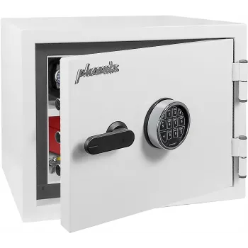 PHOENIX SAFE SS1461E 4 prievadų USB 2.0 šakotuvas su maitinimo adapteriu, juodas