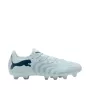 Puma Future 9 Play FG/AG futbolo bateliai juodi balti rožiniai 42.5