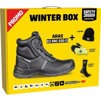 ARAS Winter Box su nemokamais priedais 43 - Premium technologijų rinkinys, Power Bank, Ausinės, USB Hub, Dovanų dėžutė
