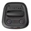 Denver BPS-270 nešiojamas vakarėlių garsiakalbis su Bluetooth, 400W PMPO, LED šviesos efektais, karaoke, FM radiju, USB/SD/AUX, mikrofono įvestimi, juodos spalvos