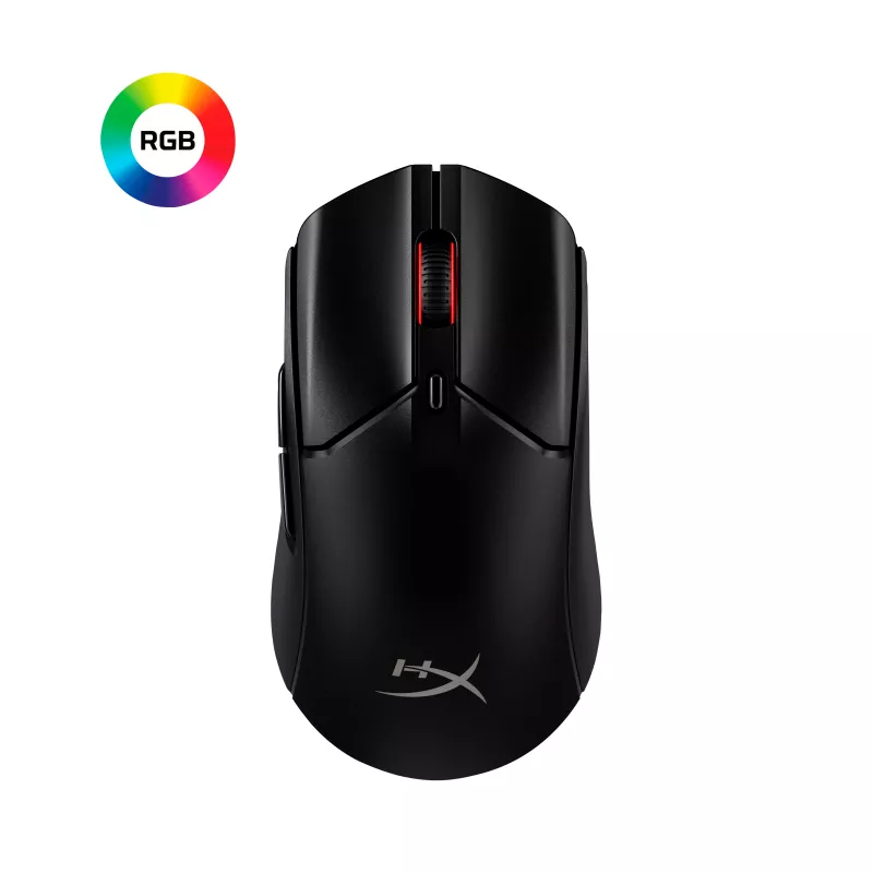 HyperX Pulsefire Haste 2 belaidė žaidimų pelė - juoda