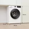 Gorenje WDG2PS954A1D2/PL skalbimo džiovinimo mašina, 9 kg skalbimas / 6 kg džiovinimas, 1400 aps./min., A energijos klasė, balta