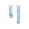 Samsung Marine Band, skirtas Galaxy Watch Ultra 2/Ultra, mėlynas, S/M, fluoroelastomeras