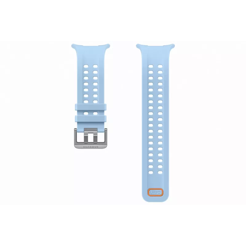 Samsung Marine Band, skirtas Galaxy Watch Ultra 2/Ultra, mėlynas, S/M, fluoroelastomeras