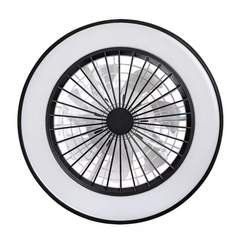 Extralink Orbit Ring 20 išmanus WiFi lubų ventiliatorius, baltas, valdymas programėle, 50,8 cm