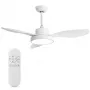 Extralink Aero Breeze 47 išmanusis WiFi lubų ventiliatorius, baltas, valdymas programėle, 119 cm