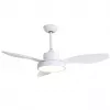 Extralink Aero Breeze 47 išmanusis WiFi lubų ventiliatorius, baltas, valdymas programėle, 119 cm