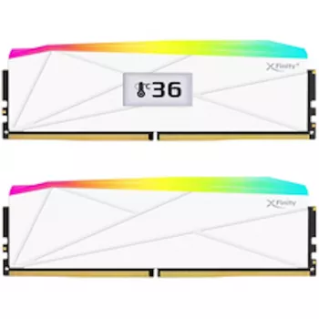 V-Color Manta XFinity+ aRGB DDR5-8000 RAM, CL40, EXPO - 32 GB dviejų modulių rinkinys, baltas