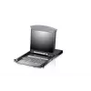 ATEN KL1508AiM F 17 colių LCD IP KVM jungiklis - 8 prievadų stelažinis konsolės su nuotoline prieiga