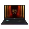 MSI Raider A18 HX A9WJG-258FR 18 colių QHD+ 240Hz žaidimų nešiojamasis kompiuteris - AMD Ryzen 9 9955HX3D, 64GB DDR5, 2TB SSD, NVIDIA GeForce RTX 5090, Windows 11 Pro, AZERTY prancūziška klaviatūra, juoda