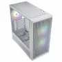 Fortron M330 White Micro-ATX korpusas, grūdintas stiklas, 1x120mm ventiliatorius