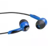 Defender EARPHONES BASIC 604 laidinės ausinės su mikrofonu, juodos-mėlynos spalvos