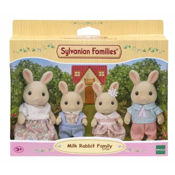 EPOCH Sylvanian Families Milk Rabbit Family figūrėlių rinkinys