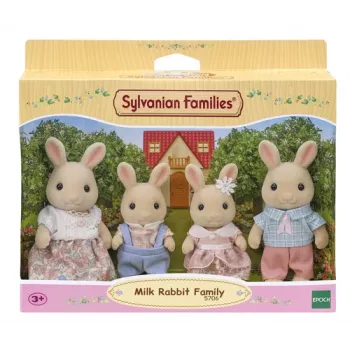 EPOCH Sylvanian Families Milk Rabbit Family figūrėlių rinkinys