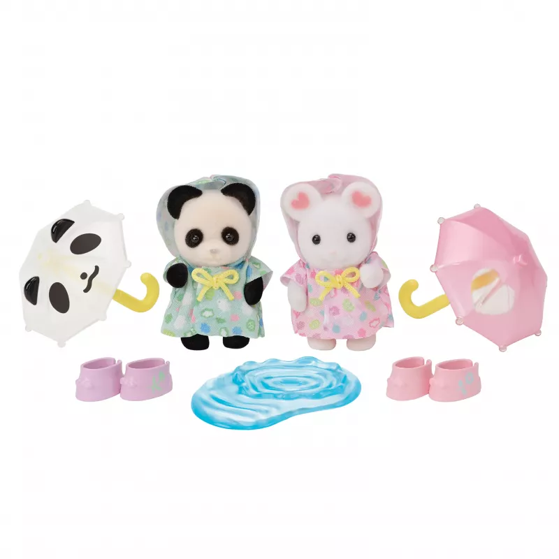 Sylvanian Families Nursery Friends Rainy Weather Set