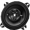 JVC CS-DR422 4 colių 2 krypčių koaksialiniai automobilio garsiakalbiai su anglies mikos kūgiais ir hibridiniais apvadais (pora)