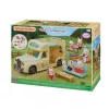 EPOCH Sylvanian Families kemperio žaidimų rinkinys - šeimos stovyklavimo nuotykių transporto priemonė