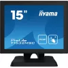 Iiyama ProLite T1532MSC-B5X 15 colių projekcinės talpos jutiklinis LED monitorius - 1024x768 XGA, 10 taškų, HDMI, DVI, VGA, USB, IP54 priekis, 7H, garsiakalbiai