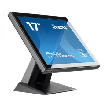 Iiyama ProLite T1731SR-B5 17 colių SXGA 5:4 varžinis jutiklinis LED monitorius - juodas