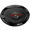 JVC CS-DR6932 6x9 colio 3 krypčių koaksialiniai automobilio garsiakalbiai, 500W didžiausia, 70W RMS, anglies žėručio žemųjų dažnių garsiakalbis, PEI aukštųjų dažnių garsiakalbiai, 4 omai
