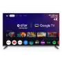 NO NAME LEDTV55A1T2 55 colių QLED 4K UHD išmanusis televizorius su Dolby Vision IQ, HDR10+, Dolby Atmos, VIDAA U5.0, įtaisyta Alexa, berėmiu dizainu, žaidimų režimu
