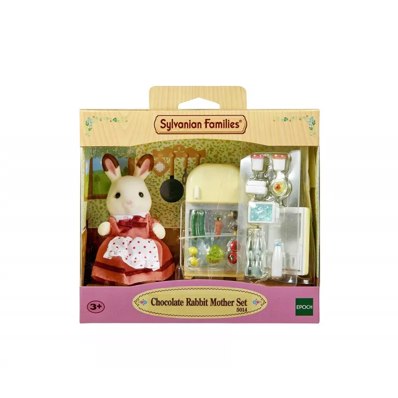 Epoch Sylvanian Families Chocolate Rabbit Mother virtuvės komplektas