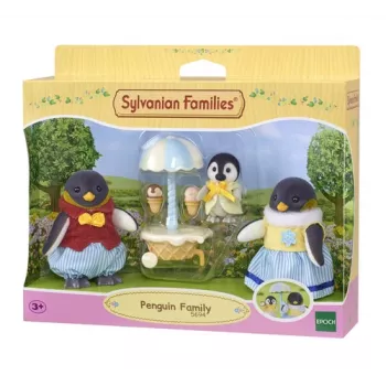 Sylvanian Families Pingvinų šeimos figūrėlių rinkinys