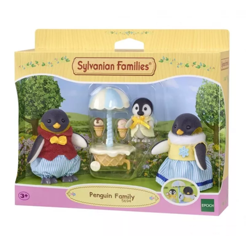 Sylvanian Families Pingvinų šeimos figūrėlių rinkinys