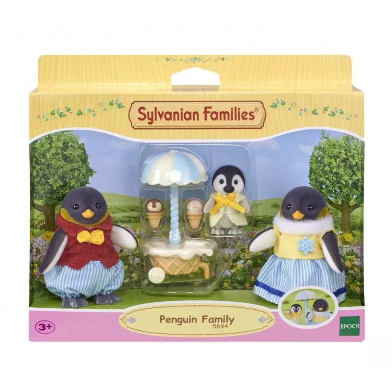 Sylvanian Families Pingvinų šeimos figūrėlių rinkinys