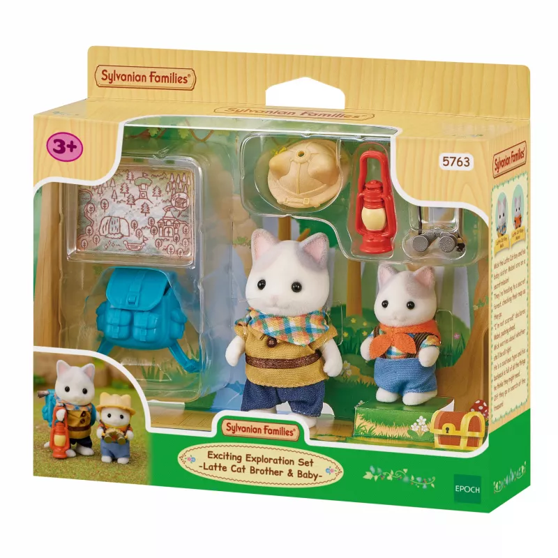 Sylvanian Families nuotykių tyrinėtojų rinkinys su dviem figūrėlėmis