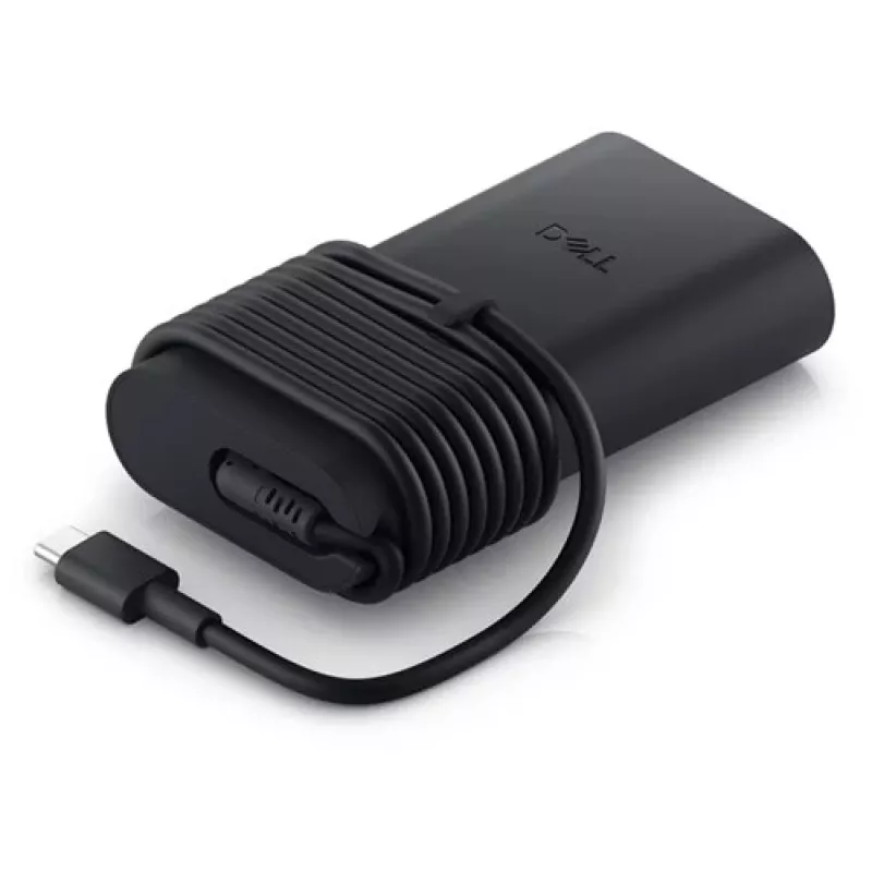 DELL 100W GaN USB-C PD sieninis įkroviklis su dviem prievadais, kosminės pilkos spalvos (0KDPR)