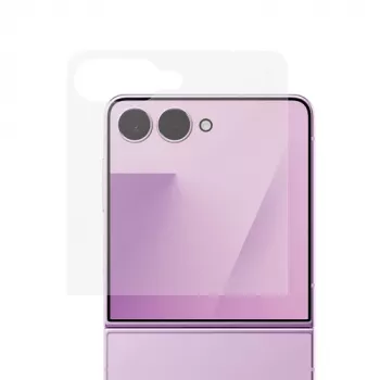 PanzerGlass ekrano apsauga, skirta Samsung Galaxy Z Flip8 papildomam ekranui - grūdintas stiklas, 9H, atsparus įbrėžimams ir smūgiams, sausas klijavimas, kristalinis skaidrumas