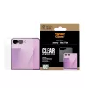 PanzerGlass ekrano apsauga, skirta Samsung Galaxy Z Flip8 papildomam ekranui - grūdintas stiklas, 9H, atsparus įbrėžimams ir smūgiams, sausas klijavimas, kristalinis skaidrumas