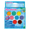 EPOCH Aquabeads blizgučių karoliukų papildymo rinkinys - 800 karoliukų 8 spalvų