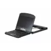 ATEN CL3800NW 18,5 colio dvigubo bėgio LCD KVM konsolė - DVI, USB, 1U stovo montavimas, Full HD