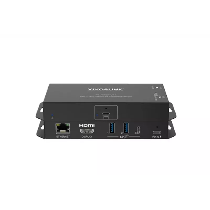 VIVOLINK USB-C Hub 4K 60Hz su HDMI, USB-A 3.0 ir 60W Power Delivery