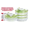 MPM grybų džiovintuvas MSG-06 - 5 padėklų maisto džiovintuvas, 250W, reguliuojama temperatūra 35-70°C, baltas