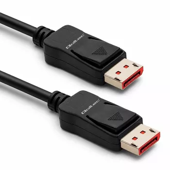 QOLTEC DisplayPort laidas M/M V2.1 40G 0,5 m
